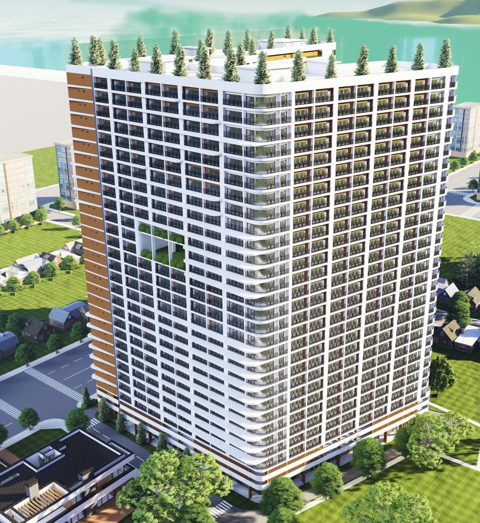 Phối cảnh Căn Hộ Thương Mại Hưng Phú II