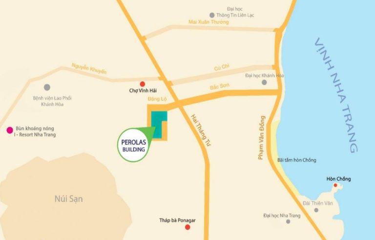 Bản đồ vị trí Hưng Phú II – Nha Trang